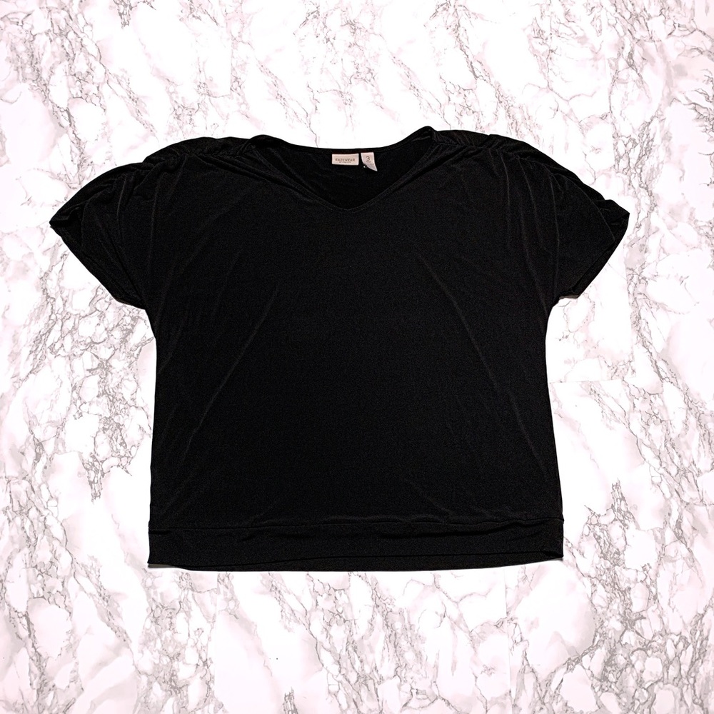 2/$20 💙 Black Easywear by Chico’s Top Size 3 0178